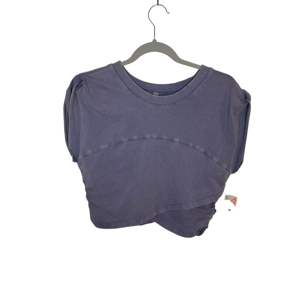 Free People Movement Hot Shot Logo Crossover 2-Piece Set Blue Indigo Size Large - Picture 3 of 11